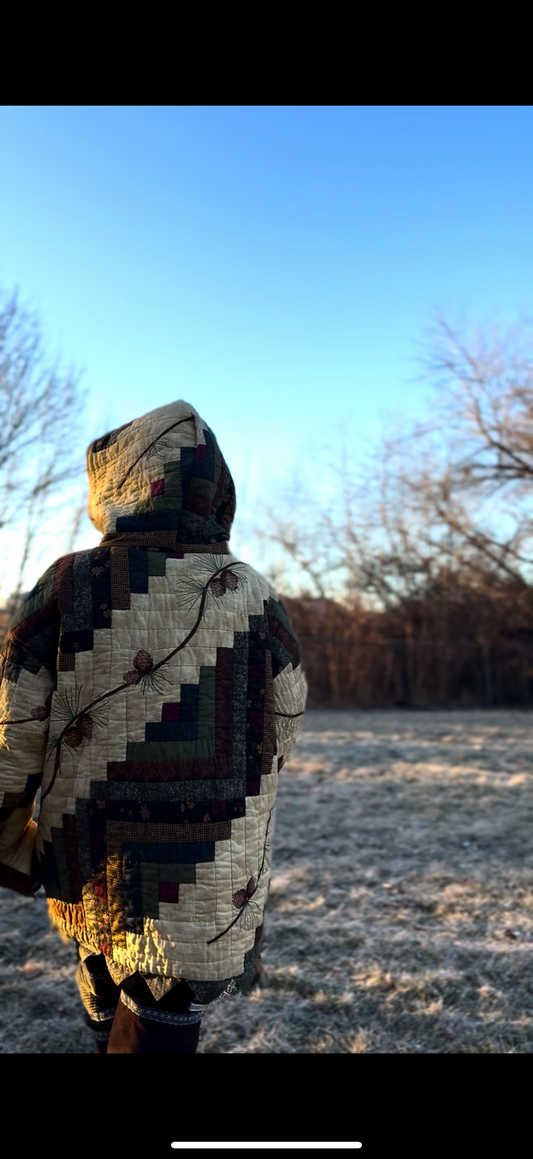 Log Cabin Hoodie
