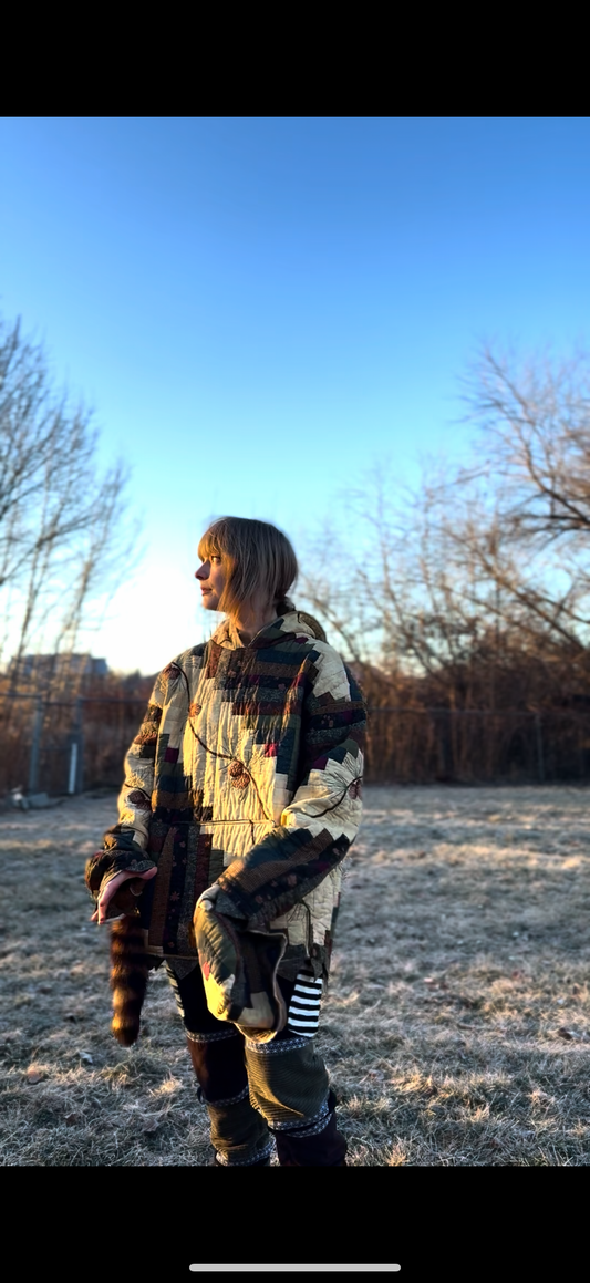 Log Cabin Hoodie